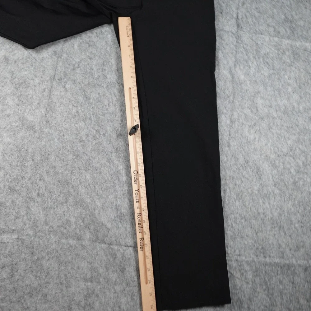 Sara Campbell Pants Women 6 Black‎ Stretch Slim Tapered Made In USA Career